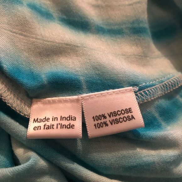 Anthropologie Split Back San & Soni Tie Dye Top XS - Picture 5 of 6